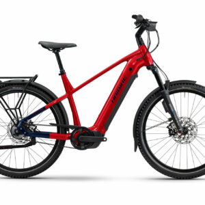 Haibike TREKKING 9 ABS dynamite red/blue glänzend 2025 27,5" 800 Wh Diamant