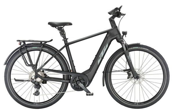 KTM Macina Style 730 black matt (grey+orange) 28" 750 Wh Diamant