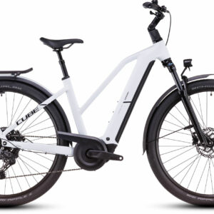 Cube Kathmandu Hybrid ONE 800 polarwhite and black 2025 28" 800 Wh Trapez