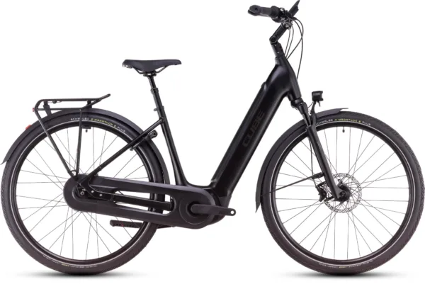 Cube Supreme Hybrid Comf. SLX black Tiefeinsteiger 2025 46 cm