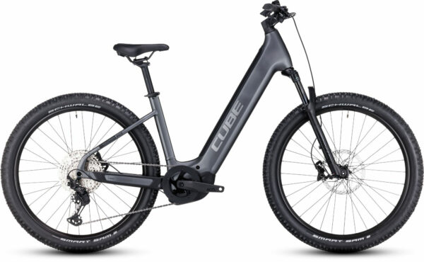 Cube Reaction Hybrid Race 750 grey´n´metal 27,5" 750 Wh Wave