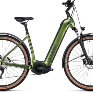 Cube Nuride Hybrid Pro 750 Allroad shinymoss´n´black 2024 28" 750 Wh Wave