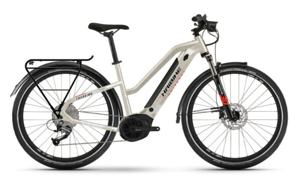 Haibike TREKKING 4 Desert/White 27,5" 500 Wh Trapez