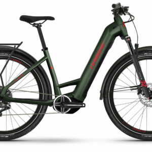 Haibike Trekking 5 olive/red-gloss 27,5" 720 Wh Wave