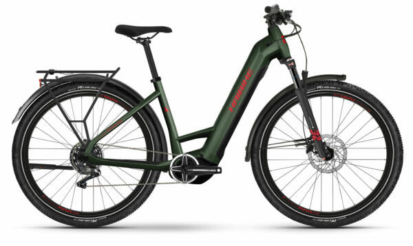 Haibike Trekking 5 olive/red-gloss 27,5" 720 Wh Wave
