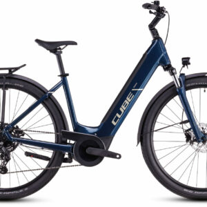 Cube Touring Hybrid ONE 625 deepsea and chrome 2025 28" 625 Wh Wave