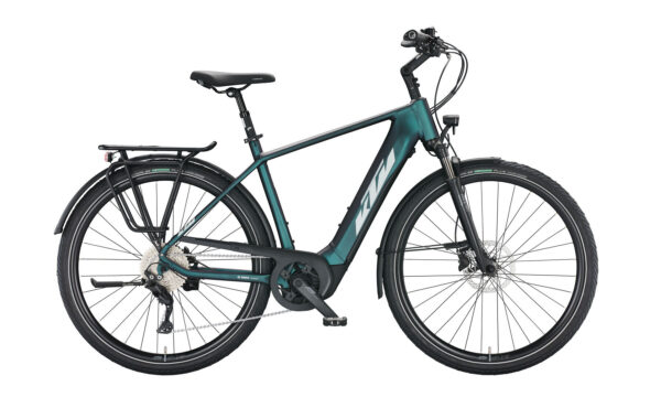 KTM MACINA TOUR CX 510 greenpurple-flip matt (silver+green) 2022 28" 500 Wh Diam...