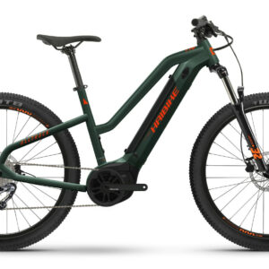 Haibike AllTrack Youth olive/orange-matt 27,5" 500 Wh Trapez