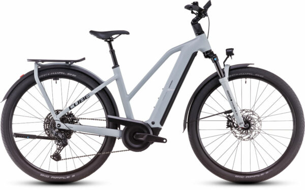 Cube Kathmandu Hybrid EX 800 haze and black 2025 28" 800 Wh Trapez