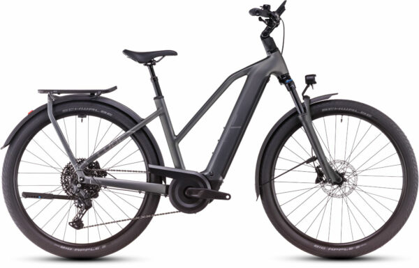 Cube Kathmandu Hybrid Pro 800 slapgrey and chrome 2025 28" 800 Wh Trapez