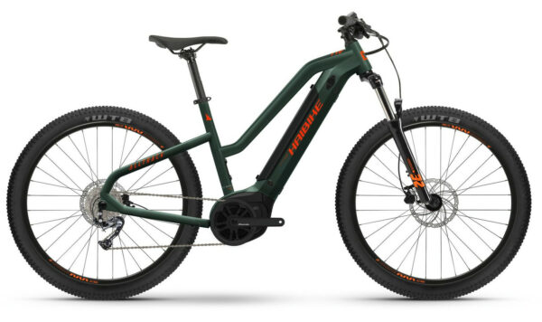 Haibike ALLTRACK Youth olive/orange-matt 2023 27,5" 500 Wh Trapez