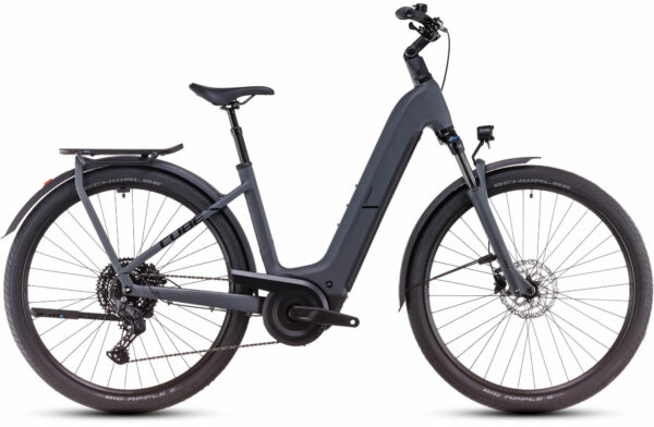 Cube Kathmandu Hybrid ONE 600 shadowgrey and black 2025 28" 600 Wh Wave