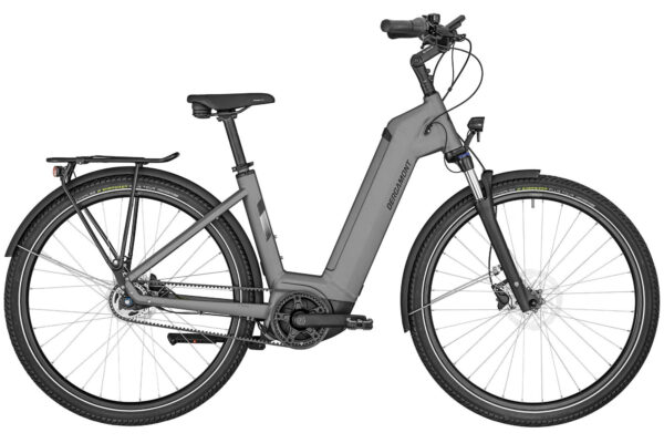 Bergamont E-Horizon N5e FH Belt Wave matt titanium silver 28" 500 Wh Wave
