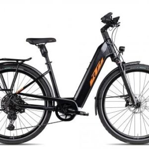 KTM Macina Style LTD Pro Wave 2024 | black matt/orange grey | 43 cm | E-Trekkingräder