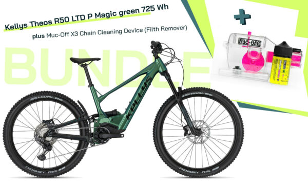 *Bundle* Kellys Theos R50 LTD P Magic green 2025 29" 725 Wh Diamant