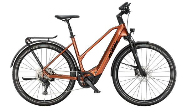 KTM MACINA CROSS CX 820 LFC TERRA (BLACK+ORANGE) 2025 28" 800 Wh Trapez