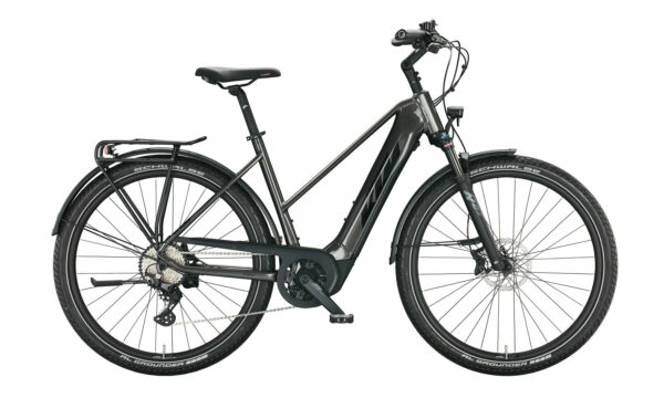 KTM MACINA GRAN 620 machine grey (black+orange) 2022 28" 625 Wh Trapez