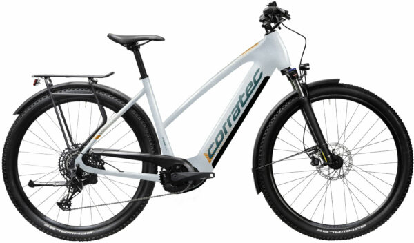 Corratec E-Power MTC 12S Sport Light Blue Silver/Orange/Brilliant Petrol 2024 29...