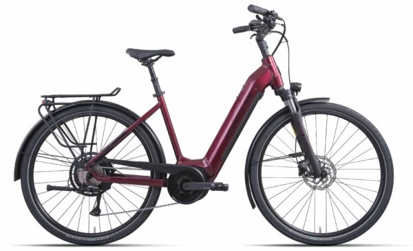 HERCULES Futura I-8 - 28 Zoll 625Wh 8K Wave - ultimacy bordeaux-glossy