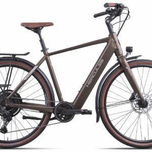 HERCULES Urbanico I-10 - 28 Zoll 410Wh 10K Diamant - nutria gold-matt