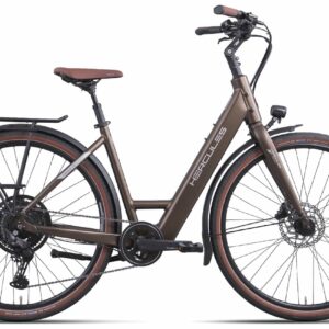HERCULES Urbanico I-10 - 28 Zoll 410Wh 10K Wave - nutria gold-matt