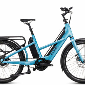 Cube Longtail Hybrid 725 - 26 Zoll 725Wh Enviolo Lastenrad - blue 'n' reflex