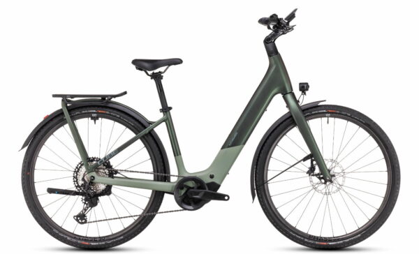 Cube Kathmandu Hybrid C:62 SLT 400X - 28 Zoll 400Wh 12K Wave - stellar´n´origanogreen