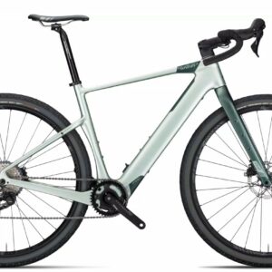 Wilier ADLAR HYBRID GRX 1X12 TQ 966H - 28 Zoll 360Wh 12K Diamant - Mint Green Matt