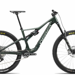 Orbea RALLON M11 AXS - 29 Zoll 12K Fully - Forest Green Carbon View - Blue Stone