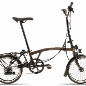 Brompton C-Line Explore - Typ H - 16 Zoll 6N Faltrad - Gloss Black Laquer