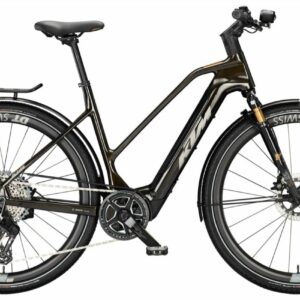 KTM MACINA SPORT SX PRIME - 28 Zoll 400Wh 12K Trapez - transparent gold (grey+gold)