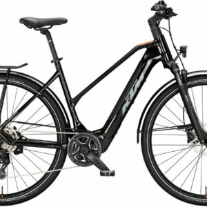 KTM MACINA SPORT SX 20 - 28 Zoll 400Wh 9K Trapez - flaming black (grey+orange)