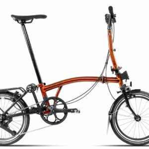 Brompton P-Line Explore - Typ H - 16 Zoll 12K Faltrad - Flame Lacquer