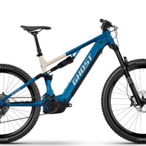 GHOST E-ASX UNIVERSAL HIGH - 29/27,5 Zoll 12K 800Wh Fully - candy blue/coffee arctic dust