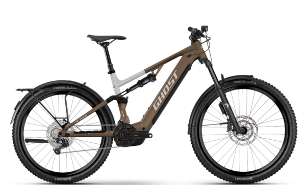 Ghost E-ASX ABS HIGH EQ - 29/ 27,5 Zoll 800Wh 12K Fully - coffee tropic rose/coffee arctic dust - glossy