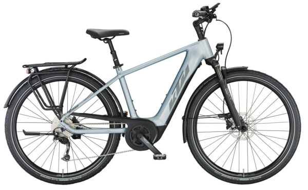 KTM Macina Tour P510 azzurro silver matt (grey+blue) 2024 28" 500 Wh Diamant