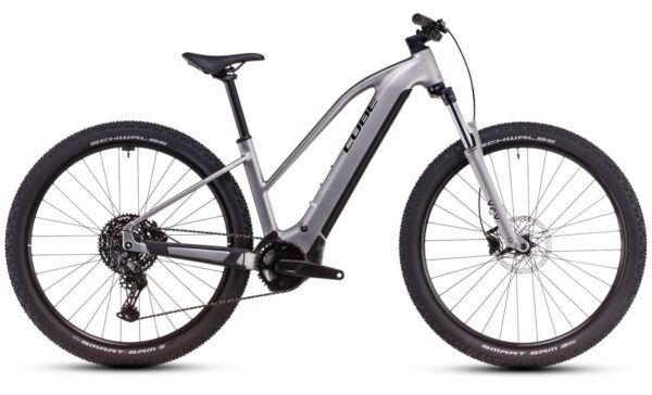 Cube Reaction Hybrid ONE - 27.5 // 29 Zoll 800Wh 11K Trapez - silver´n´black