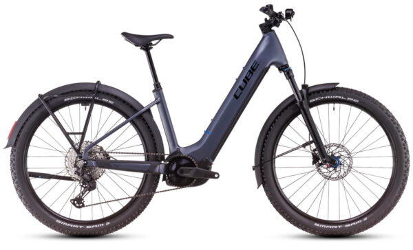 Cube Reaction Hybrid Pro Allroad - 27.5 Zoll 800Wh 12K Wave - metallicgrey´n´black