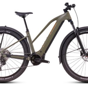 Cube Reaction Hybrid Pro Allroad - 27.5 / 29 Zoll 800Wh 12K Trapez - dustyolive n gold