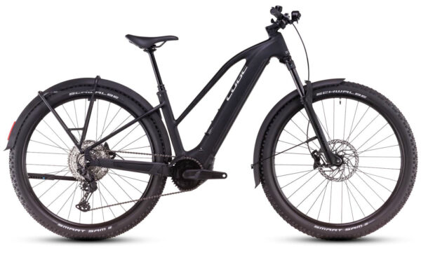 Cube Reaction Hybrid Race Allroad - 27.5 / 29 Zoll 800Wh 12K Trapez - black n metal
