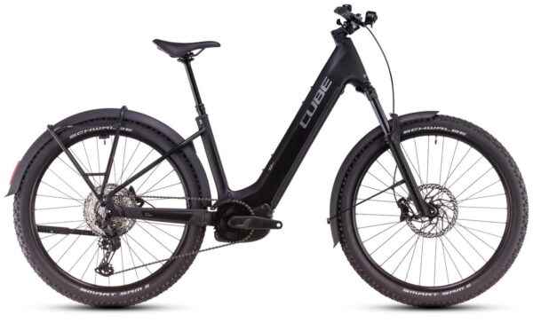 Cube Reaction Hybrid Race Allroad - 27.5 Zoll 800Wh 12K Wave - black´n´metal