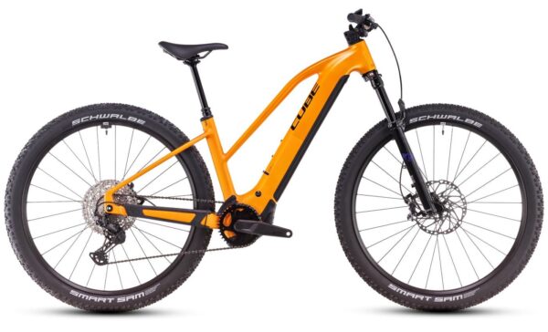 Cube Reaction Hybrid SLX - 27.5 / 29 Zoll 800Wh 12K Trapez - spectraorange n violet