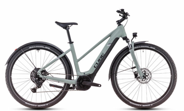 Cube Nuride Hybrid Performance 625 Allroad - 28 Zoll 625Wh 9K Trapez - swampgrey´n´black