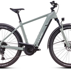 Cube Nuride Hybrid Pro Allroad - 28 Zoll 800Wh 10K Diamant - pistachio´n´stonegrey