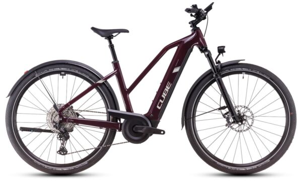 Cube Nuride Hybrid SLX Allroad - 28 Zoll 800Wh 12K Trapez - amarone´n´lunar