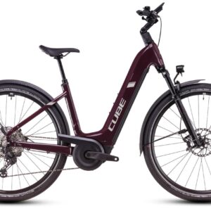 Cube Nuride Hybrid SLX Allroad - 28 Zoll 800Wh 12K Wave - amarone´n´lunar