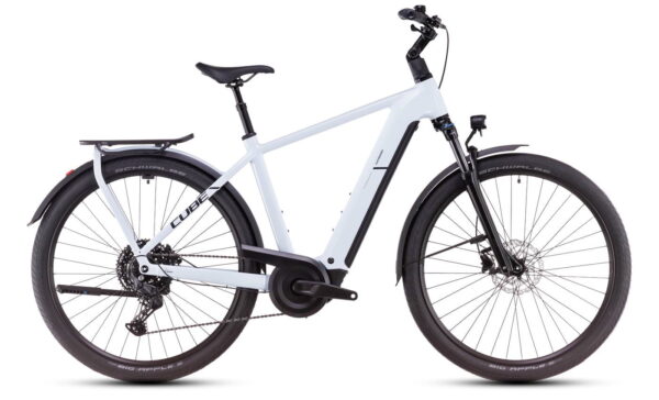 Cube Kathmandu Hybrid ONE - 28 Zoll 800Wh 10K Diamant - polarwhite´n´black