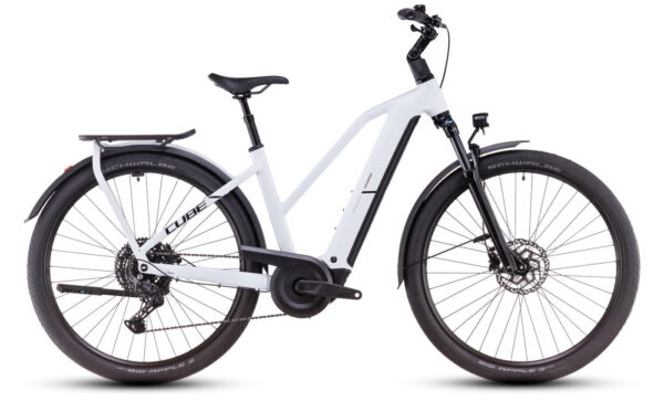Cube Kathmandu Hybrid ONE - 28 Zoll 800Wh 10K Trapez - polarwhite´n´black