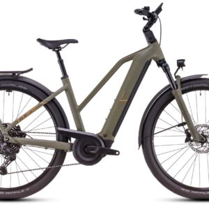 Cube Kathmandu Hybrid Pro - 28 Zoll 800Wh 11K Trapez - dustyolive´n´gold