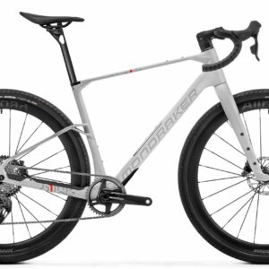 Mondraker ARID CARBON RR - 28 Zoll 12K Diamant - Bunker Grey Fog Grey Flame Red